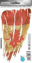 5x NAKLEJKA WLEP ZNACZEK TATTOO NA AUTO FOLIA SAMOPRZYLEPNA FLAGA KANADY 19,3 x 11cm 1/25073
