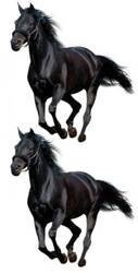 5x NAKLEJKA WLEP ZNACZEK TATTOO NA AUTO FOLIA SAMOPRZYLEPNA MUSTANG 12 x 11cm 1/06183