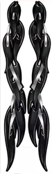 5x NAKLEJKA WLEP ZNACZEK TATTOO NA AUTO FOLIA SAMOPRZYLEPNA PASY CARBON TRIBAL 34,5 x 4cm 1/06162