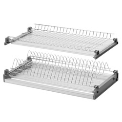 OCIEKARKA DO NACZYŃ 400MM CHROM DWUPOZIOMOWA 18  AMIX R-307-400/10 KPL