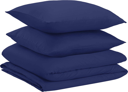 AMAZON Basics Komplet Poszewek BAWEŁNA kołdra 260x220 + 2x poduszka 50x80