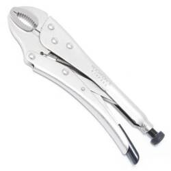 Szczypce zaciskowe ZATRZASKOWE MORSEA KLUCZ NASTAWNY ŻABKA 7"-175mm stal Cr-V ROCKFORCE