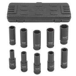 ZESTAW NASADEK UDAROWYCH NASADKI UDAROWE GŁĘBOKIE 1/2" 10-24mm