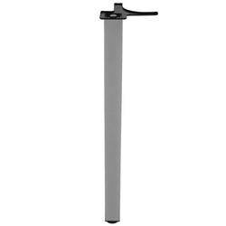 NOGA OKRĄGŁA MEBLOWA DO MEBLI GŁOWICA ZNALOWA 60*710MM/BSN - NOVA AN-710/BSN-N