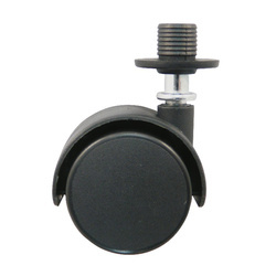 KÓŁKO MEBLOWE DO MEBLI 50MM Z GWINTEM M8X15MM/CZARNE KDS-50M8 AMIX
