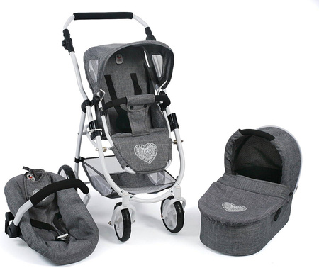 OUTLET Bayer Chic Wózek spacerowy Emotion 3w1 gondola 637 36