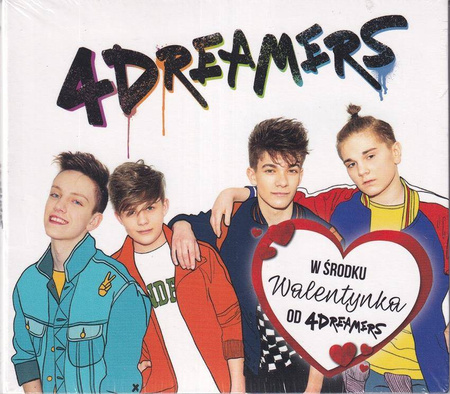 4Dreamers CD + walentynka w środku
