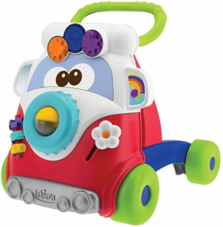 OUTLET Chicco Jeździk chodzik pchacz 2w1 Hippy Edukacyjny