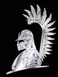 5x NAKLEJKA WLEP ZNACZEK TATTOO NA AUTO FOLIA SAMOPRZYLEPNA HUSARZ NIKLOWANA 6 x 4,5 cm 1/06270