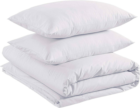 AMAZON Basics Komplet Poszewek BAWEŁNA kołdra 155x200 + 2x poduszka 50x80