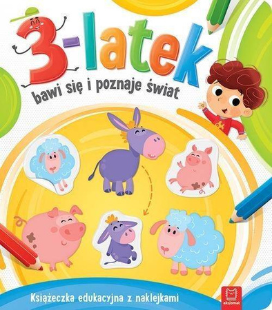 3-latek bawi się i poznaje świat Praca zbiorowa