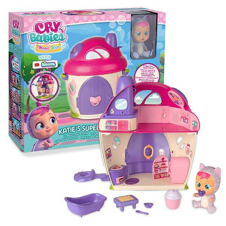 OUTLET Cry Babies Domek płacząca Katie Magic Tears 97940