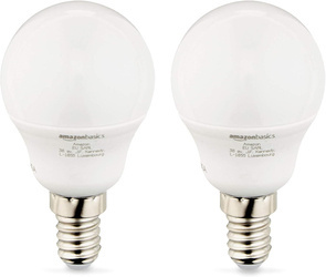 Zestaw 16 X ŻARÓWKI LED PIŁKA kulka MATOWY E14 Światło CIEPŁE 40W 470L ENERGOOSZCZĘDNE AMAZON BASICS
