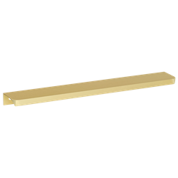 UCHWYT KRAWĘDZIOWY MEBLOWY AMIX UA06 ZŁOTY MAT 320/340mm ZAOKR. UA06-320-ZŁ-M-Z AO