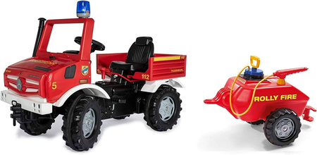 OUTLET Ciężarówka Rolly Toys Unimog Mercedes-Benz Straż Pożarna