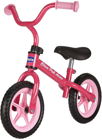 OUTLET Chicco Rowerek pojazd biegowy metalowy Pink Arrow