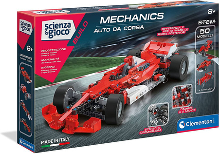 OUTLET Clementoni Laboratorium Mechaniki Samochód wyścigowy Mechanics ‎