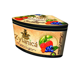 HERBATA CZARNA SYAPANA ZYLANICA FRUIT EXOTICA RASPBERRY BLUEBERRY & SAFLOWER PUSZKA 100 GR