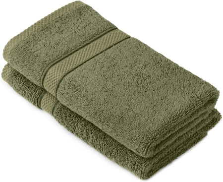2 x RĘCZNIK KĄPIELOWY 50x100 Bawełna Frotte Hotelowy