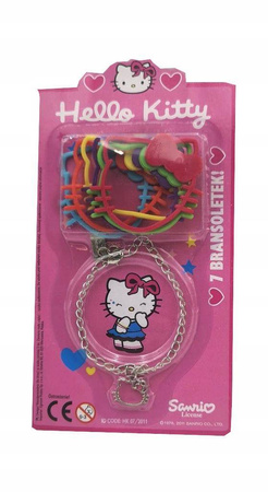 7 bransoletki Hello Kitty