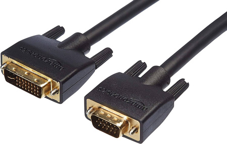 AMAZON Basic Kabel DVI-I na VGA (24+5) 3 M 1080p