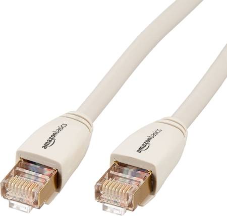 AMAZON Basics Kabel sieciowy krosowy Ethernet RJ 45 Cat-7 4,6 m Patch cord