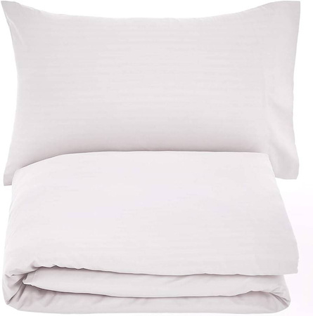 AMAZON Basics Komplet pościeli BAWEŁNA kołdra 135x200 + poduszka 50x80