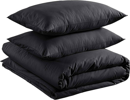 AMAZON Basics Komplet pościeli BAWEŁNA kołdra 200x200 + 2x poduszka 65x65