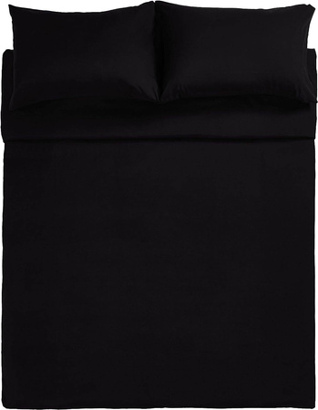 AMAZON Basics Zestaw Komplet pościeli poszewek kołdra 220x260 cm + 2 x poduszka 50x80 cm mikrofibra
