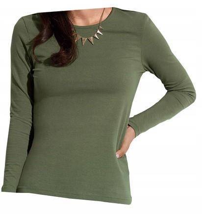 Bluzka damska zielona długi rękaw rozmiar XL
