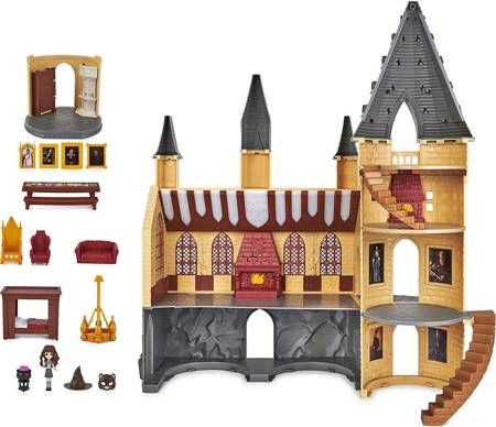 Harry Potter Szkoła Magii Zamek z lalką duży zestaw