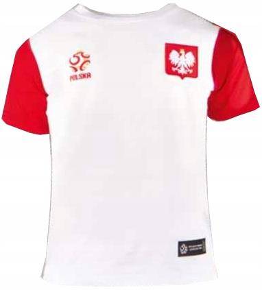 Koszulka kibica dziecięca Polska 146