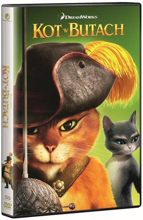 Kot w butach DreamWorks DVD