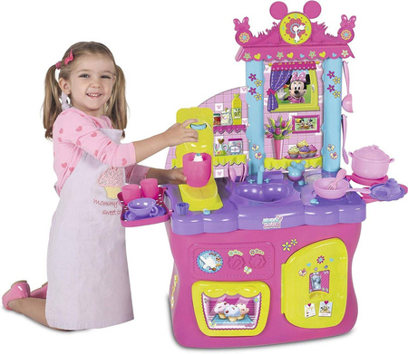 Kuchnia Minnie Mouse Duża Akcesoria Naczynia