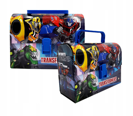 Kuferek z rączką pudełko lunchbox Transformers