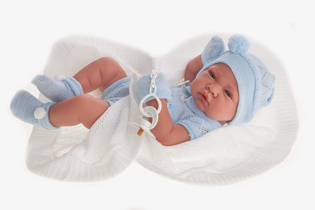 Lalka bobas Antoni Juan Reborn Chłopiec 42 cm 5063