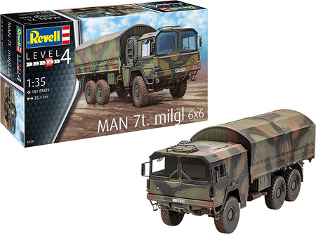 Model Do Sklejania Revell 03291 Man 7t Milgl 6x6 1:35