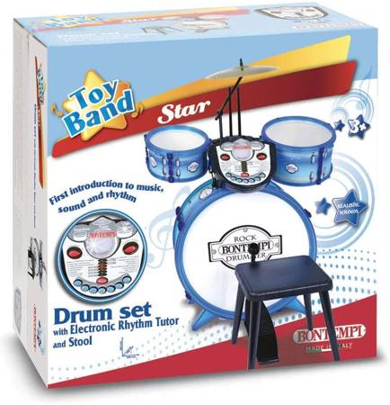 OUTLET Bontempi Perkusja bębenki z konsolą elektroniczną dla dzieci