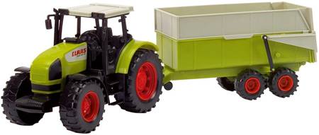 OUTLET Dickie Toys Claas Ares traktor z przyczepą 57cm