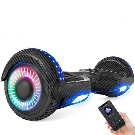 OUTLET HOVERMAX Deskorolka elektryczna balansowa Hoverboard 700 W LED Bluetooth