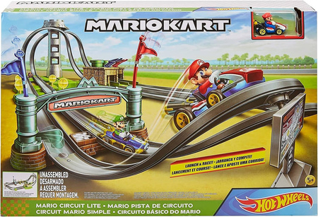 OUTLET Hot Wheels GHK15 Mario Kart Tor Wyścigowy