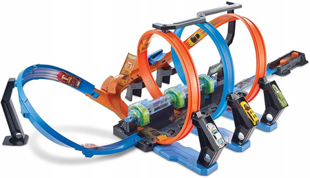 OUTLET Hot Wheels Tor wyścigowy Pętle grozy FTB65 Mattel