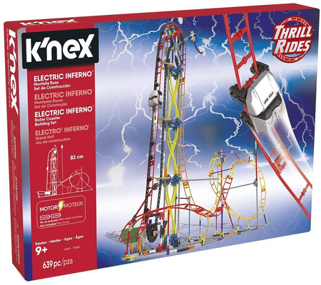 OUTLET Klocki Konstrukcyjne K'nex Roller Coaster 630el