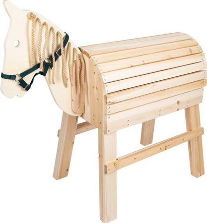 OUTLET Koń ogrodowy drewniany ozdoba Gibon 86cm SmallFoot