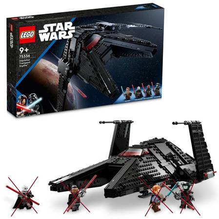 OUTLET LEGO Star Wars 75336 Transporter Inkwizytorów Scythe BRAK FIGUREK