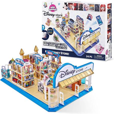 OUTLET Sklep z zabawkami Mini Disney Brands market półki produkty