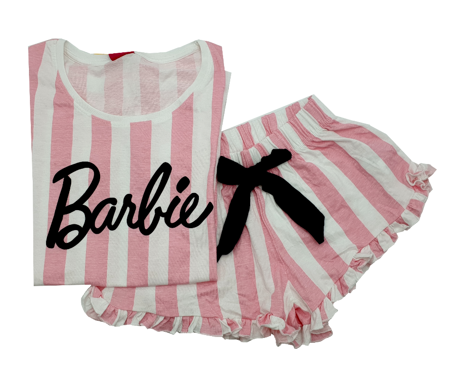 Spodenki szorty damskie dół od piżamy Barbie XXS