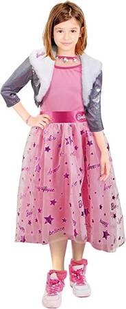 Strój przebranie sukienka księżniczki Barbie 120cm karnawał